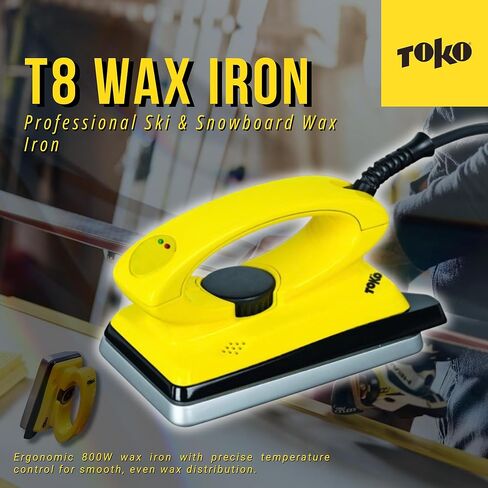 TOKO T8 Wax Iron, Yellow, 800 Watt in Saudi Arabia