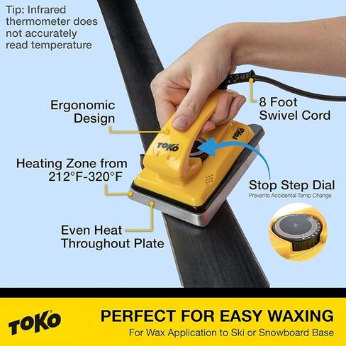 TOKO T8 Wax Iron, Yellow, 800 Watt in Saudi Arabia
