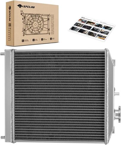 SPELAB Radiator Compatible with Compatible with Acura Integra 1994-2001, Compatible with Honda Civic 1992-2000, Civic del Sol 1993-1997 1.5L 1.6L 1.8L, Replaces OEM part numbers ‎AD-RA+FS-HC92-42-AT-2 in Saudi Arabia