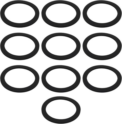 10 Pcs EPDM Flat Rubber Seal 2 Inch O-Ring Washer Tap Plumbing and General Sealing 56 x 44 x 2 mm in Kuwait