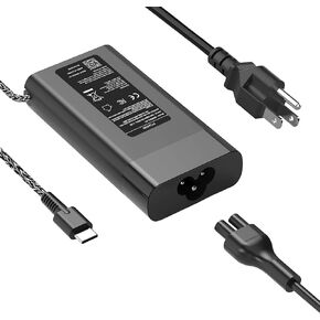 65W 45W HP USB TYPE C LAPTOP ACRGER لـ HP Chromebook ، Specter X360 ، Specter EliteBook X360 Fast Charging Elitebook ، الحسد ، محول AC ، Elite X2 ، Probook وجميع كابلات مزود الطاقة USB C in Kuwait