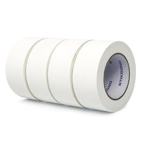Heavy Duty White Gaffers Tape 2 inch x 30 Yards - 2 Pack Easy to Rip No-Residue Cloth Tape for Stage, Events in Saudi Arabia