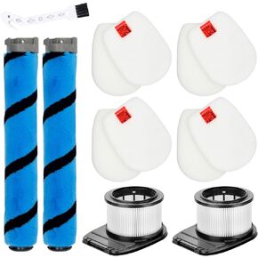 مجموعة ملحقات IZ662H لقطع غيار مكنسة القرش IZ662H Vertex Pro خفيفة الوزن Duo Clean PowerFins اللاسلكية XHFIZ500 XFFKIZ600 855FFJ362H in Saudi Arabia