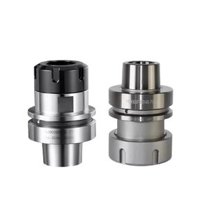 HSK63F أداة حامل HSK63-ER16 ER25 ER32 ER40 أداة حامل HSK63F النقش آلة النجارة HSK63F حامل الأدوات (ER40-80L) in Kuwait