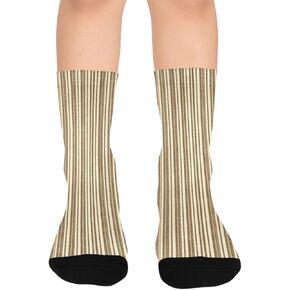 جوارب للتنزه سيرًا على الأقدام بتصميم هندسي دافئ - جوارب شتوية سميكة دافئة للأولاد والبنات الصغار للمدرسة، والارتداء اليومي والأنشطة الخارجية in Kuwait