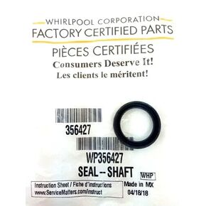 WP356427 Washer Shaft Seal 356427 Replacement for Whirlpool OEM in Kuwait