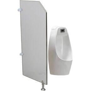 Wall-Mounted Urinal Partition Divider - Waterproof Privacy Screen for Public Restrooms, Hotels & Schools - Durable Toilet Partition for Enhanced Privacy & Room in Kuwait