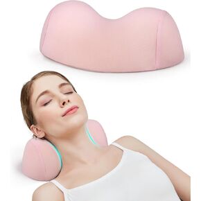 ComfortLife Small Neck Stretcher Pillow for Pain Relief, Medium Soft Cervical Traction Device Neck Mild Support Pillow Foam Cervical Neck Pillow for Tension Muscle Relax Relief (Grey) in Saudi Arabia