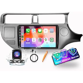 Kunfine Car Carplay Android Auto Navigation Stereo GPS Radio Camera Display Camera Camera 9 " in Kuwait