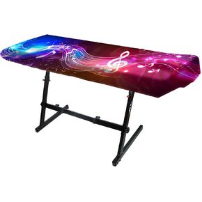 غطاء بيانو من حرير الحليب المرن من Nuxovilar - حماية من الغبار، مقاس 40 × 15.4 بوصة، تصميمات أنيقة للمنزل ومساحات الموسيقى (Yhd04636-S) in Kuwait