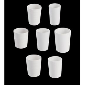 كوب PTFE أسطواني، قطعة واحدة من حاوية بولي تترافلوروإيثيلين، كوب تيفلون PTFE، حاوية/أسطوانة F4 مقاومة للأحماض والقلويات بحجم 30 مل ~ 1000 مل (سعة 100 مل) in Kuwait