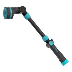 عصا سقي جيلمور طويلة الوصول إلى الإبهام، بخاخ خرطوم 19 بوصة مع 5 أوضاع رش، قبضة مريحة، هيكل معدني مانع للتسرب، توصيل دوار، أفضل لتعليق السلال وأسرّة الزهور وكبار السن in Kuwait