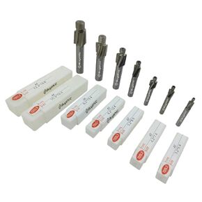 Buyohlic M3-M12 Slotting Counterbore End Mill Cutter Solid Slot 4 Flutes Countersink End Mill Drill Bit Set of 7 Pcs in Kuwait