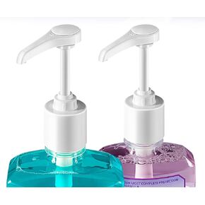 Pump Dispenser, Made for Listerine 1.5 or 1 Liter Bottles [Package Includes 2 Pumps] in Saudi Arabia