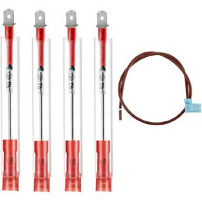 4 قطع من قطع غيار مجموعة القطع الحرارية لسخان المياه RV، جزء المرحاض والتجهيزات المتوافقة مع RV OEM Atwood 93866، تعمل لسخان المياه الإلكتروني in Kuwait