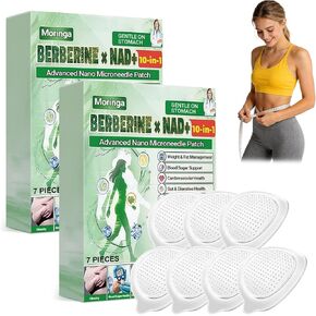2026 New Upgraded Style Moringa 10-in-1 Nano Microdarts Patch, Advanced Moringa Patches, Natural Body Patches for Women and Men - Gentle Formula for All Skin Women and Men in Kuwait