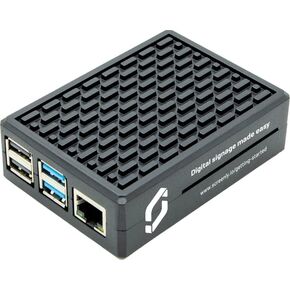 Digital Signage Player - Raspberry Pi4 4GB RAM w/16GB SD Card - Plug and Play Setup - Cloud Based Management Software - Full HD WiFi Ethernet HDMI USB-C POE in Saudi Arabia