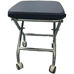 PU Leather Medical Dentist Saddle Chair Foot Controlled Mobile Doctors' Stool in Kuwait