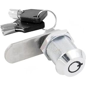 Cylinder Cam Locks Replacement Lock +2 Keys 1Pcs(30mm) in Kuwait