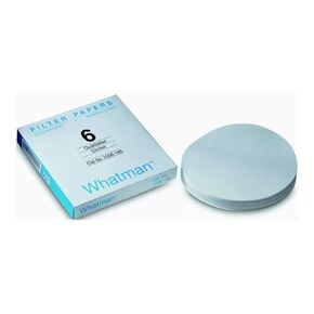 Whatman 1006-070 Quantitative Filter Paper Circles, 3 Micron, 35 s/100mL/sq inch Flow Rate, Grade 6, 70mm Diameter (Pack of 100) in Kuwait