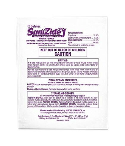 Safetec National Standard EZ-Cleans Kit (Hard case) Body Fluid Spill Kit (12 Kits/case) in Saudi Arabia