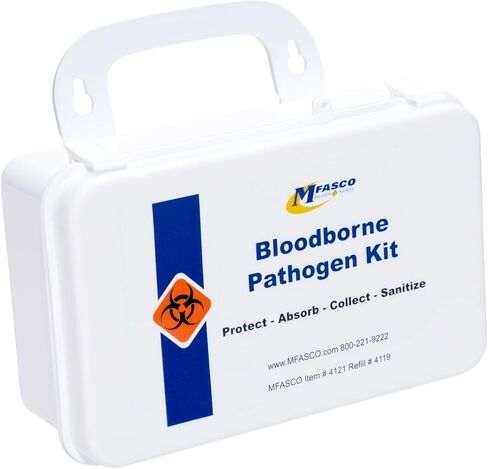 Bloodborne Safety Kit Plastic for Clean up in Kuwait