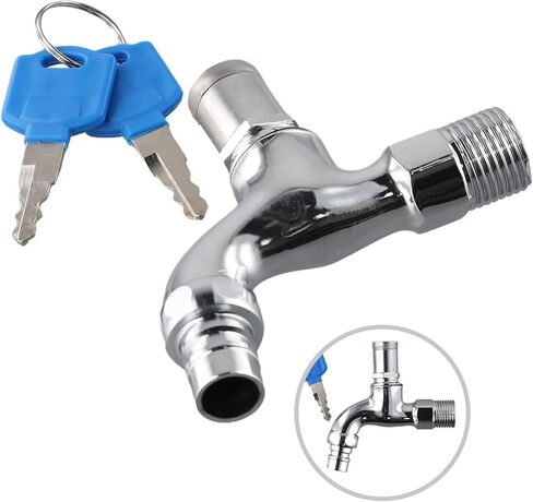 صنبور خارجي قابل للقفل مزود بمفتاح للمناطق العامة وحمامات مياه الغسيل in Kuwait