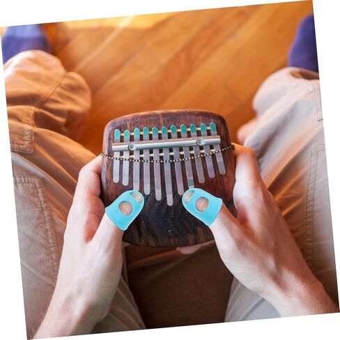Yardwe Thumb Piano Accessory Kit with Slip Tuning Hammer Scale Stickers and Cleaning Cloth for Accurate Tone and Maintenance Random Color in Saudi Arabia