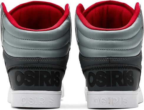 Osiris Men's Clone Black/Grey/Red 12 Medium in Saudi Arabia