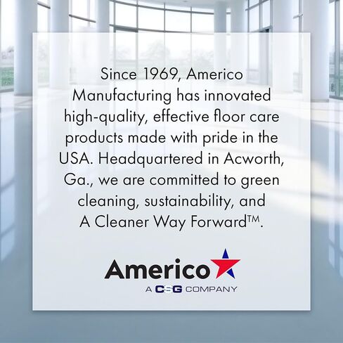 Americo Maroon X Heavy Duty Restoration Floor Pad, Chemical-Free Wood Finish Remover, 14"x20", 10 Pads/Case in Kuwait