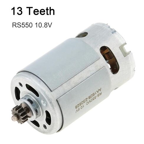 RS550 DC Motor 13 Teeth 10.8V Micro Brush Motor Fit for GSR10.8-2-LI / GSR10.8V / Electric Drill in Saudi Arabia