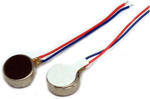 موتور تيار مباشر 10 قطعة DC3-5V مايكرو D C الاهتزاز المحرك 1020/1027/1030/1034 للهاتف عملة محرك مسطح: 1027(1027) in Kuwait
