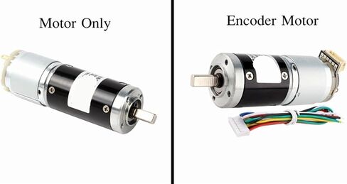 28MM Diameter DC Planetary Encoder Gear Motor High Torque Speed Reducer CW/CCW DIY Robot 28GP-365 Curtain Balance Car(12V Encoder Motor,1 Ratio 264) in Saudi Arabia