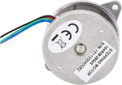 DC Motor Round 0.9deg 14 Stepper Motor Bipolar 8Ncm 0.65A Φ36x20mm 4-Lead for CNC Extruder Motor in Saudi Arabia