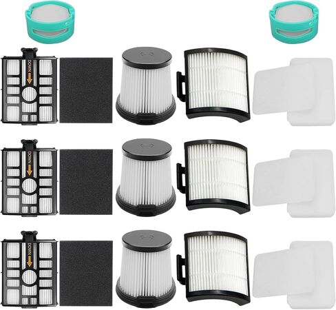 IW3511 IW1111 IW3120 IW3615 Vacuum Filter Replacement for Shark Detect Pro Lightweight Cordless Stick Vacuum Cleaner, Compatible with Shark Detect Clean Auto Empty System, 14 Pack in Kuwait