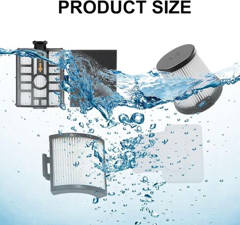 IW3511 IW1111 IW3120 IW3615 Vacuum Filter Replacement for Shark Detect Pro Lightweight Cordless Stick Vacuum Cleaner, Compatible with Shark Detect Clean Auto Empty System, 14 Pack in Kuwait