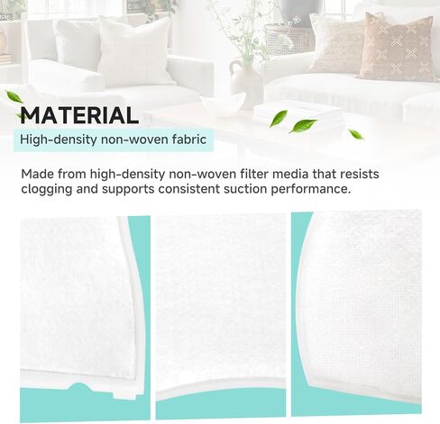 (10 عبوات) استبدال فلتر عادم المكنسة 2846 متوافق مع مستشعر وندسور S12 S15، أجزاء المكانس الكهربائية العمودية التجارية SEBO Essential G1 G2، استبدل 8.614-140.0 in Kuwait