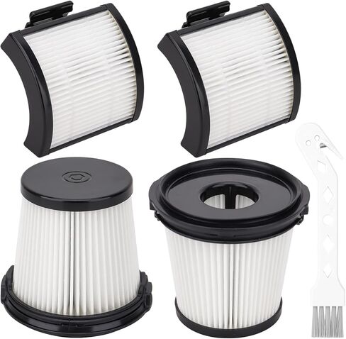 IW3511 BU3521 Filters For Shark IW3511 IW1111 IW1120 Detect Pro Lightweight Cordless Stick Vacuum Cleaner and Shark BU3523 Clean Empty Portable Handheld Vacuum,2 HEPA Filter + 2 Pre-motor Dust Filter in Saudi Arabia