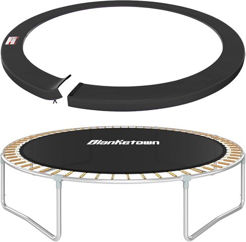 15FT/14FT/12FT Trampoline Safety Pad, Universal Replacement Trampoline Springs Cover, Trampoline Accessories Fits 15FT/14FT/12FT Frames, No Holes for Pole, Water-Resistant in Kuwait