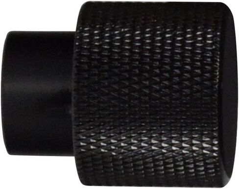 CKP #6800 Brand Linear Aluminum 1 in. (25mm) Knurled Knob, Black in Saudi Arabia