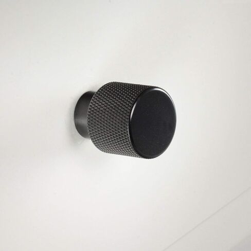 CKP #6800 Brand Linear Aluminum 1 in. (25mm) Knurled Knob, Black in Saudi Arabia