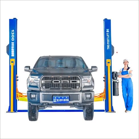 سعة رافعة الشاحنة XK-1200L سعة 12000 رطل رفع السيارة 220 فولت مع استبدال أجزاء 12 شهرًا in Kuwait
