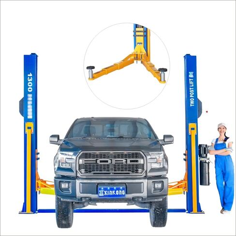 سعة رافعة الشاحنة XK-1200L سعة 12000 رطل رفع السيارة 220 فولت مع استبدال أجزاء 12 شهرًا in Kuwait