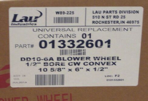 LAU (1) 01332601، عجلة، DD10-6 × 1/2 بوصة، مصنع محدب CW جديد! in Saudi Arabia