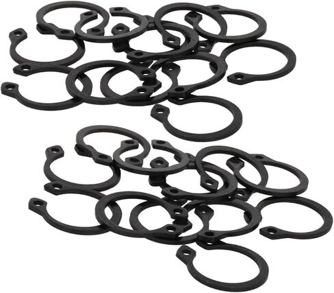 External Retaining Rings, Snap Rings 200 Pcs 10-14Mm C-Clips External Retaining Rings, 65Mn Steel Circlip Snap External Retaining Ring for Axles Shafts(14mm) in Saudi Arabia