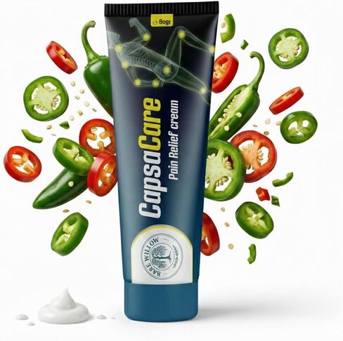 كريم كابسا كير مع الكابسيسين 0.125% والمغنيسيوم، مزيج نيوروسووث مع الأرنيكا والجلوكوزامين والمنثول والصبار، كريم موضعي مرطب للبشرة غير دهني للرجال والنساء، 100 جرام (عبوة واحدة) in Kuwait