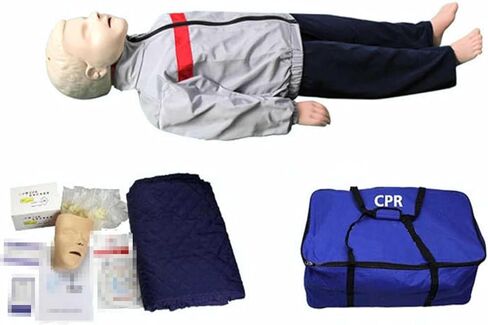 مجموعة تدريب التمريض الطبي للأطفال CPR، دمية تدريب على الإسعافات الأولية لكامل الجسم، دمية محاكاة مانيكين لرعاية المرضى، ممارسة التمريض للفصول الدراسية أو مراكز الأبحاث، B in Saudi Arabia