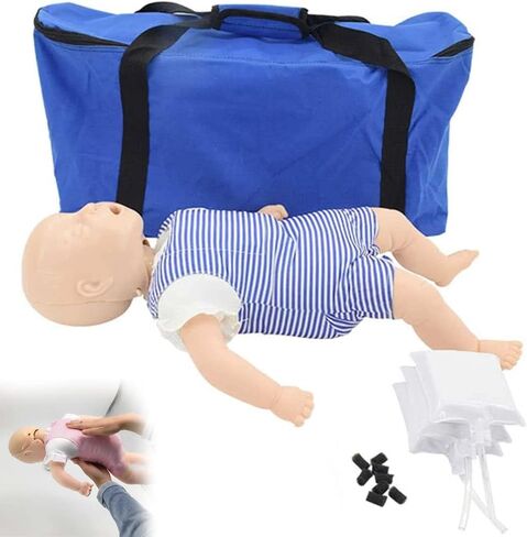 Anatomy Skeleton Models,60cm Baby Cardiopulmonary Résanimation First aid Training Model Baby Model resusci Model for Medical Tool Educational in Kuwait