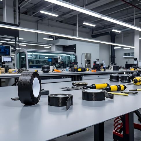 2 Pcs Roll Black 0.13mmx10m Black PTFE Teflon Tape Nonstick Tape 500℉ High-Temp Fiberglass Adhesive High Temperature Tape in Kuwait