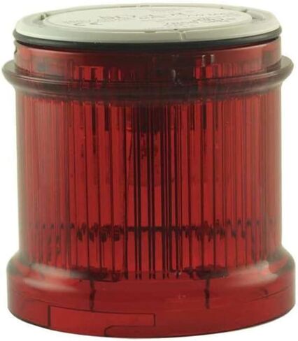 وحدة إضاءة برج، 110/120 فولت تيار متردد، أحمر، قطر 73 مم، ارتفاع 3 بوصات، LED، Mfr: SL7-BL120-R-A in Saudi Arabia